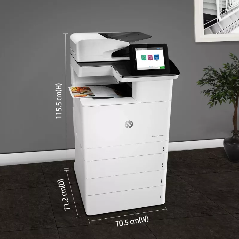 HP Color LaserJet Enterprise MFP M776dn, Laser, Farbdruck, 1200 x 1200 DPI, A3, Direktdruck, Schwarz, Weiß