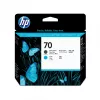 HP 70 Matt-Schwarz und Cyan Druckkopf