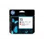 HP 73 Matt-Schwarz und Chromatic Rot DesignJet Druckkopf