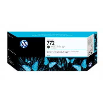 HP 772 300-ml Matte Black DesignJet Ink Cartridge, HP Designjet Z5200 PostScript Drucker, Thermodruck, Schwarz, Singapur, 283 mm, 41 mm