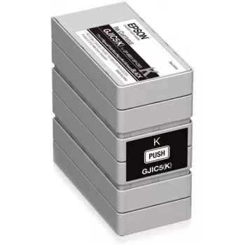 Epson GJIC5(K): Tintenpatrone für ColorWorks C831 und GP-M831 (Schwarz)