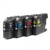 Brother LC121VALBP Tintenpatrone 4 Stück Original Schwarz, Cyan, Magenta, Gelb