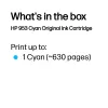 Cartridge HP 953 Cyan 630 Seiten