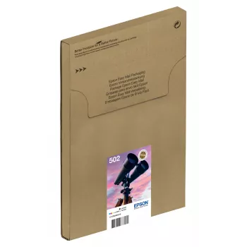 Epson Tinten-/Multipack 4-Farben 502 EasyMail Tintenpatrone 1 Stück Standardausbeute Schwarz, Cyan, Magenta, Gelb