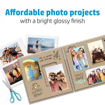 HP Everyday Fotopapier, glänzend, 200 g/m², A4 (210 x 297 mm), 100 Blatt