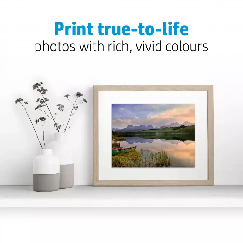 HP Advanced Fotopapier, glänzend, 250 g/m², A4 (210 x 297 mm), 25 Blatt