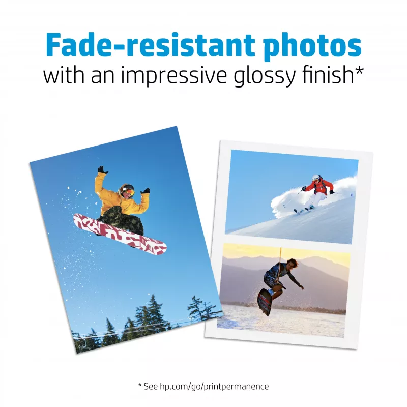 HP Advanced Fotopapier, glänzend, 250 g/m², A4 (210 x 297 mm), 25 Blatt