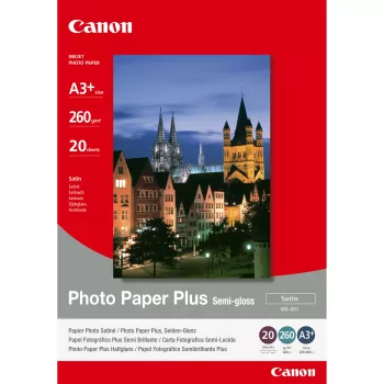 Canon SG-201 Fotopapier Plus Seidenmatt A3 Plus – 20 Blatt