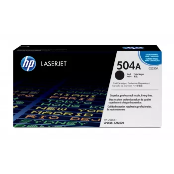 Toner HP Cartridge No 504A HP 504A Schwarz 6000 Seiten