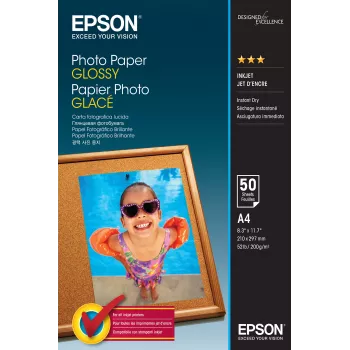 Fotopapier glänzend Epson C13S042539 A4 50 Blatt