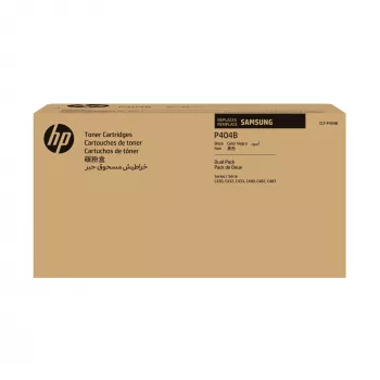 Samsung CLT-P404B 2-pack Original Schwarz Tonerkartusche, 2 Stk.