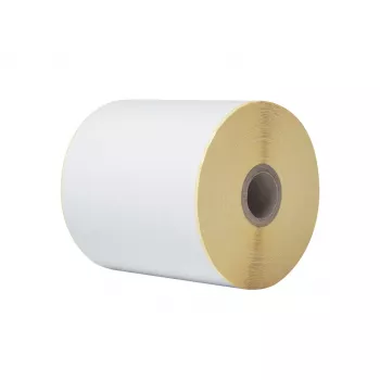 Brother Thermodirekt-Endlosetikettenrolle, Weiß, Selbstklebendes Druckeretikett, Endlosetikett, Thermodirekt, TD-4410D, TD-4420DN, TD-4520DN, TD-4550DNWB, 10,2 cm