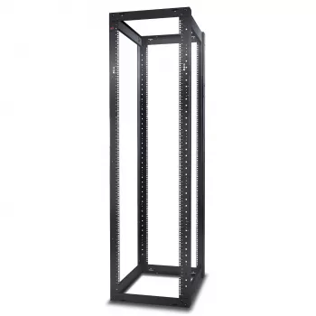 APC NetShelter AR203A - 4-Pfosten-Offenrahmen-Rack 44U mit quadratischen Löchern