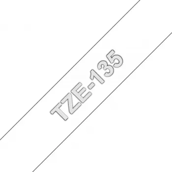 Beschriftungsband Brother TZE-135 12 mm schwarz auf weiß