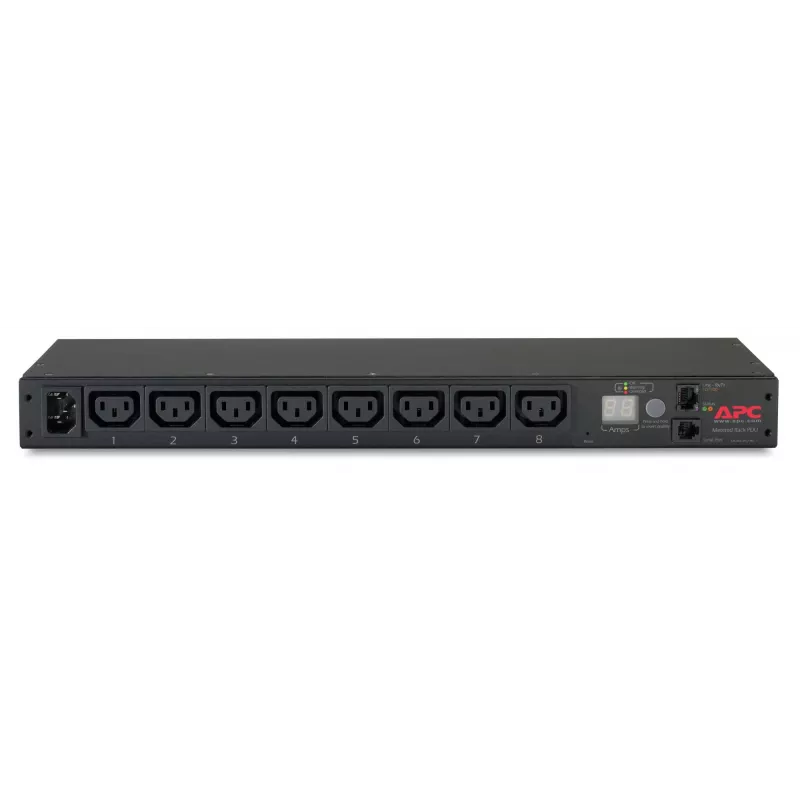 APC AP7820B Stromverteilereinheit (PDU) 8 AC-Ausgänge 0U/1U Schwarz