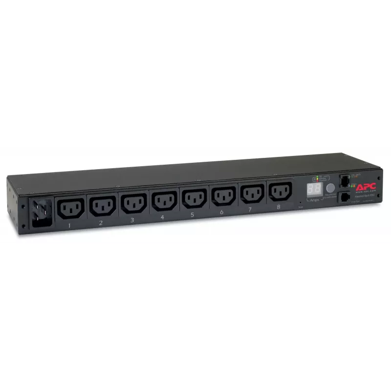 APC AP7821B Power Distribution Unit (PDU) 8 AC-Steckdosen 0U/1U Schwarz