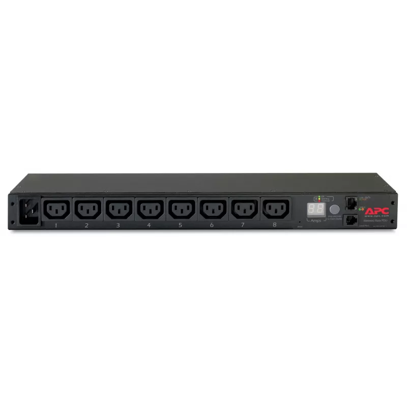 APC AP7821B Power Distribution Unit (PDU) 8 AC-Steckdosen 0U/1U Schwarz