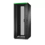 APC Easy Rack, 42U, schwarz, mit Dach, Rollen, Füßen, 4 Halterungen und Seitenwänden, ohne Boden, 1991H x 800B x 800T mm