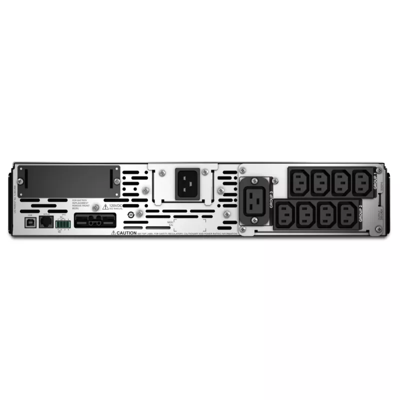APC Smart-UPS X SMX2200RMHV2U - 2200VA, 8x C13 + 1x C19 Steckdose, USB, erweiterbare Laufzeit