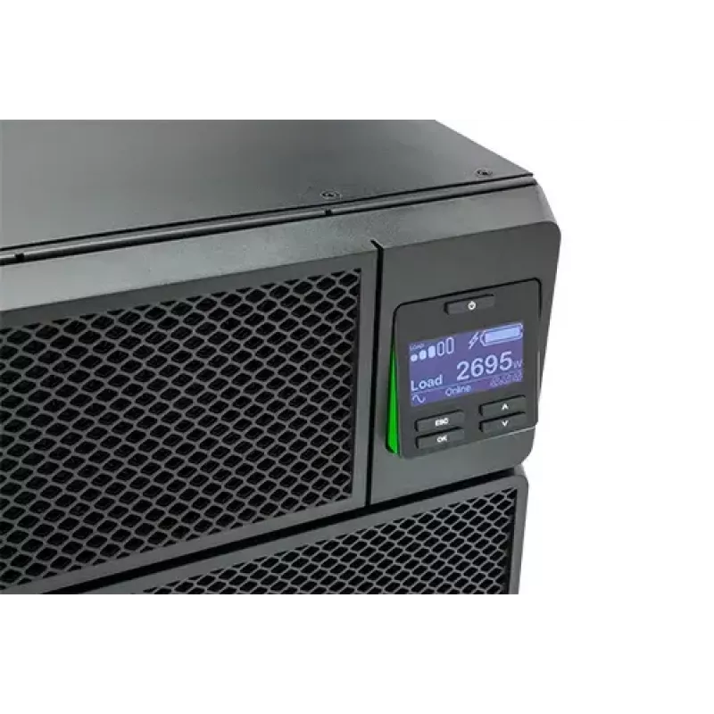APC Smart-UPS On-Line SRT8KRMXLI - 8kW/VA, 6x C13 + 4x C19 + Hardwire 1-Phasen-Ausgang, Rackmontage, integrierte NMC