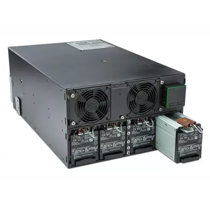 APC Smart-UPS On-Line SRT8KRMXLI - 8kW/VA, 6x C13 + 4x C19 + Hardwire 1-Phasen-Ausgang, Rackmontage, integrierte NMC