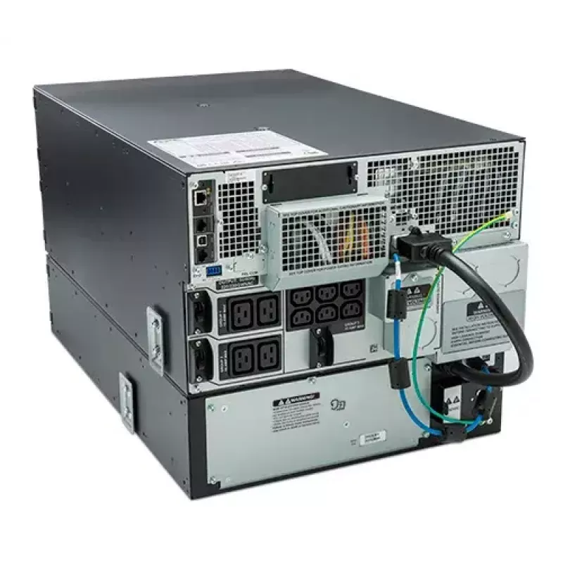 APC Smart-UPS On-Line SRT8KRMXLI - 8kW/VA, 6x C13 + 4x C19 + Hardwire 1-Phasen-Ausgang, Rackmontage, integrierte NMC