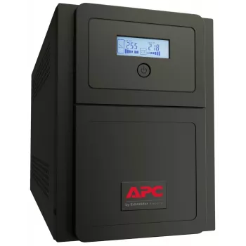 APC Easy UPS 1 Ph Line Interactive, 1500VA, Tower, 230V, 6 IEC C13 Ausgänge, AVR, potentialfreier Kontakt, LCD, ohne Netzwerkkarten-Unterstützung