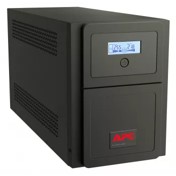 APC Easy UPS 1 Ph Line Interactive, 750VA, Tower, 230V, 6 IEC C13-Ausgänge, AVR, potenzialfreier Kontakt, LCD, ohne Netzwerkkarten-Unterstützung
