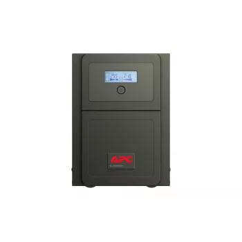 APC Easy UPS 1 Ph Line Interactive, 750VA, Tower, 230V, 6 IEC C13-Ausgänge, AVR, potenzialfreier Kontakt, LCD, ohne Netzwerkkarten-Unterstützung