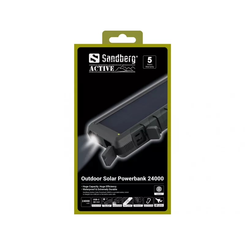 Powerbank Sandberg Outdoor Solar Powerbank 24000