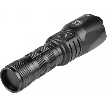 Sandberg Survivor Torch Powerbank 5000, Hand-Taschenlampe, Schwarz, Aluminium, IPX4, -30 – 40 °C, FCC, RoHS, UKCA, CE