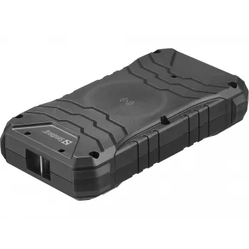 Sandberg Survivor Powerbank 20000 PD30W, 20000 mAh, Kabelloses Laden, Schwarz
