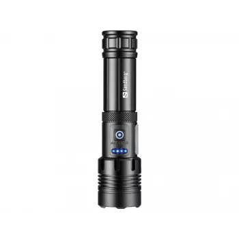 Sandberg Survivor 7in1 Torch Powerbank 5000, Hand-Taschenlampe, Schwarz, Aluminium, LED, 2 Lampen, 200 lm
