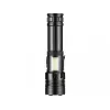 Sandberg Survivor 7in1 Torch Powerbank 5000, Hand-Taschenlampe, Schwarz, Aluminium, LED, 2 Lampen, 200 lm