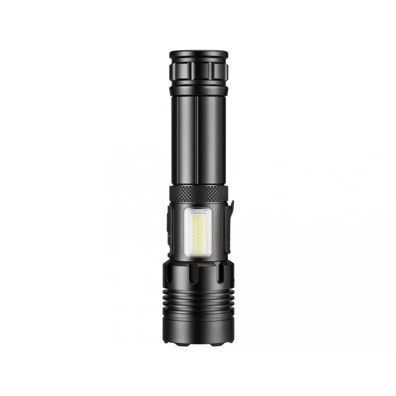 Sandberg Survivor 7in1 Torch Powerbank 5000, Hand-Taschenlampe, Schwarz, Aluminium, LED, 2 Lampen, 200 lm