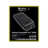 Sandberg Survivor Powerbank 7in1 76800, 76800 mAh, Lithium-Ion (Li-Ion), Kabelloses Laden, 3,6 V, Schwarz