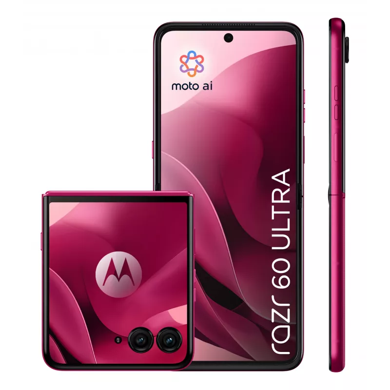 Motorola razr 60 ultra 17,7 cm (6,96 Zoll) Dual SIM Android 15 5G USB Typ-C 16 GB 512 GB 4700 mAh Pink