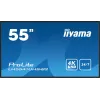 iiyama LH5541UHS-B2 Signage Display Kiosk-Design 138,7 cm (54,6 Zoll) LCD 500 cd/m² 4K Ultra HD Schwarz Integrierter Prozessor 24/7