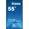 iiyama LH5541UHS-B2 Signage Display Kiosk-Design 138,7 cm (54,6 Zoll) LCD 500 cd/m² 4K Ultra HD Schwarz Integrierter Prozessor 24/7