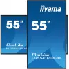 iiyama LH5541UHS-B2 Signage Display Kiosk-Design 138,7 cm (54,6 Zoll) LCD 500 cd/m² 4K Ultra HD Schwarz Integrierter Prozessor 24/7