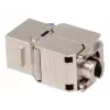 Keystone-Modul Lanberg KSF6-4000, flacher RJ-45-Anschluss, blau-silber