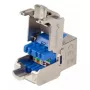 Keystone-Modul Lanberg KSF6-4000, flacher RJ-45-Anschluss, blau-silber