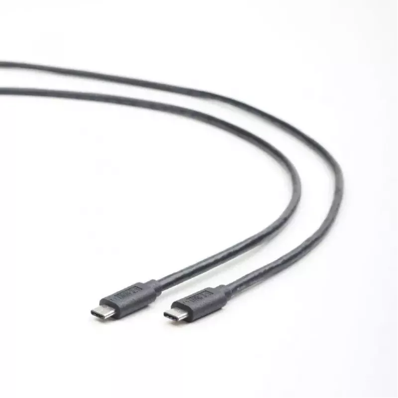 USB-C-auf-USB-C-Kabel Gembird CCP-USB3.1-CMCM-1M — 1 m, USB 3.2 Gen 1, schwarz
