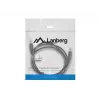 Audiokabel LANBERG 3,5 mm Stecker–Stecker 1,2 m Schwarz