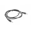 Audiokabel LANBERG 3,5 mm Stecker–Stecker 1,2 m Schwarz