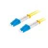 LWL-Kabel LANBERG FO-LULU-SD11-0020-YE, 2 m, G.657.A1, LC–LC, gelb