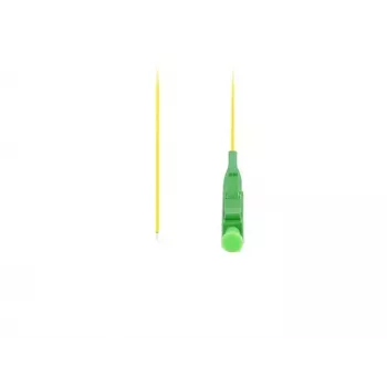 Glasfaser-Pigtail LANBERG SM LC/APC 9/125 G.657.A1 2 m gelb