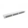 Lanberg Patch Panel 24 Port 1U, Kat. 6, geschirmt, grau