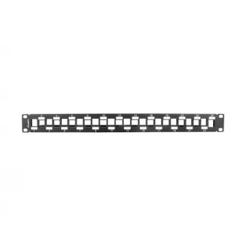 Patch Panel 1U Lanberg PPKS-1224-B