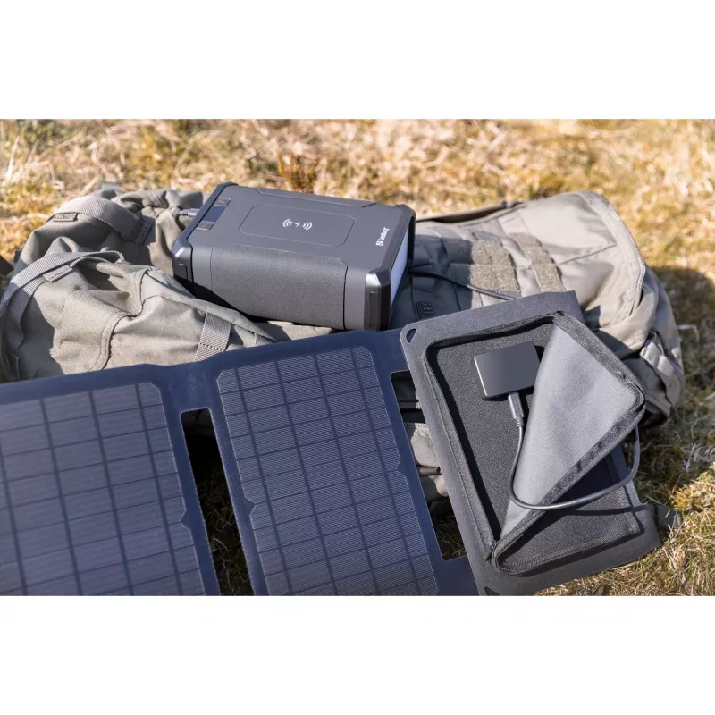 Sandberg Solar Charger 40W QC3.0+PD+DC, Outdoor, Solar, Schwarz